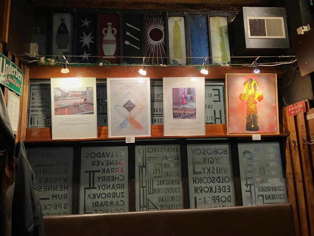 Ausstellung Talking Hydrants in der KreuzherrenEcke Düsseldorf
