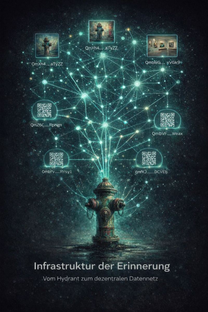 Infrastruktur der Erinnerung – Hydrant als Modell eines dezentralen IPFS-Netzwerks